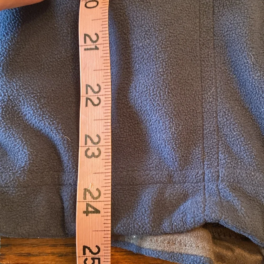 The North Face Small Zippered Jacket W22 L25 Blue Fleece Top - Picture 4 of 13